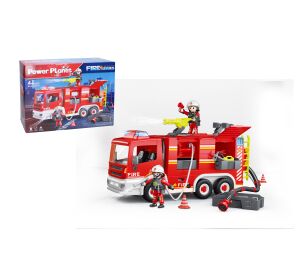 Hasičské auto stavebnice 31cm