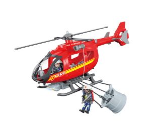 Helikoptéra hasiči s efekty 38cm