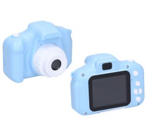 Dětský digitální fotoaparát modrý - foto 12Mpx, video Full HD - český obal
