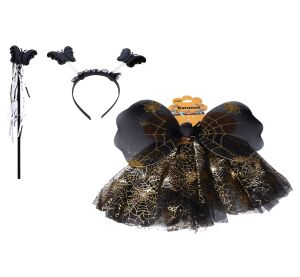 Set karneval - motýl černý