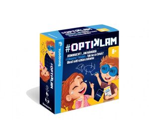 Optiklam společenská hra v krabici 22x22x7 cm