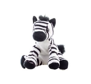 Zebra plyšová 15 cm