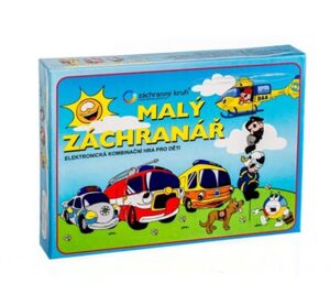 Malý záchranář společenská hra na baterie v krabici 22x16x3cm