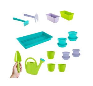 Set pro děti s květináči, truhl. candy mix