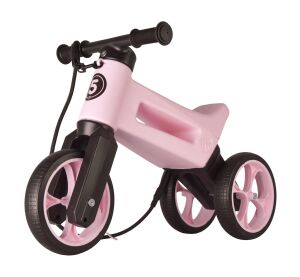 Odrážedlo FUNNY WHEELS Rider SuperSport Pastel-růžová  2v1