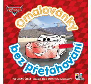 Omalovánky bez přetahování Auta