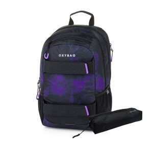 Studentský batoh + etue OXY Sport Grunge girl