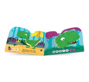KČ Minikniha s výsekem Dinosaurus