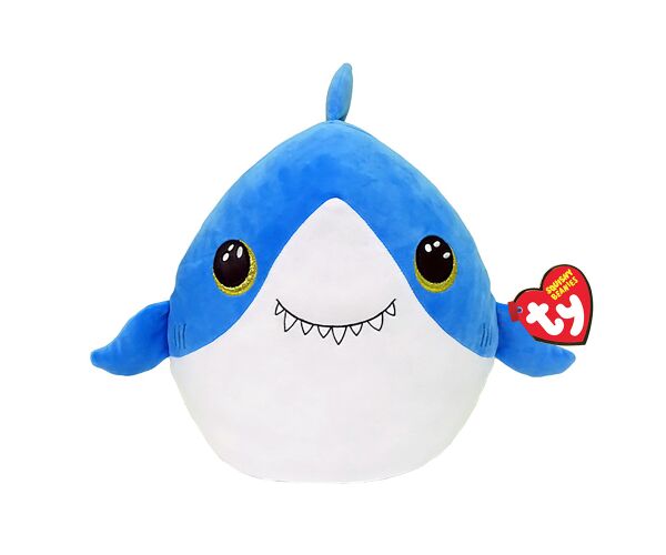 Ty Squishy Beanies FINSLEY, 22 cm - shark (1)