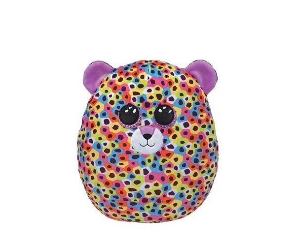 Ty Squish-a-Boos GISELLE, 22 cm - rainbow leopard with horn (1)