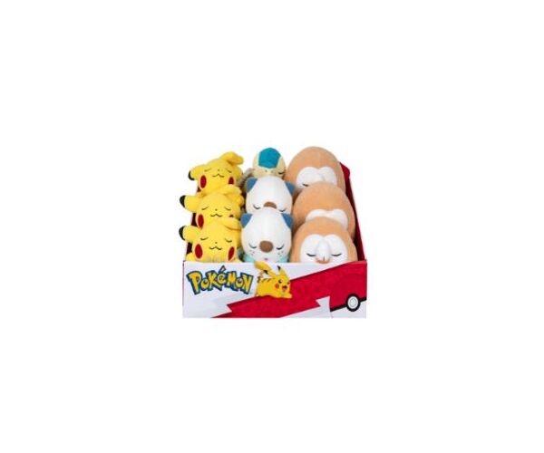 Pokemon Sleeping Plyš (Assortment) W1