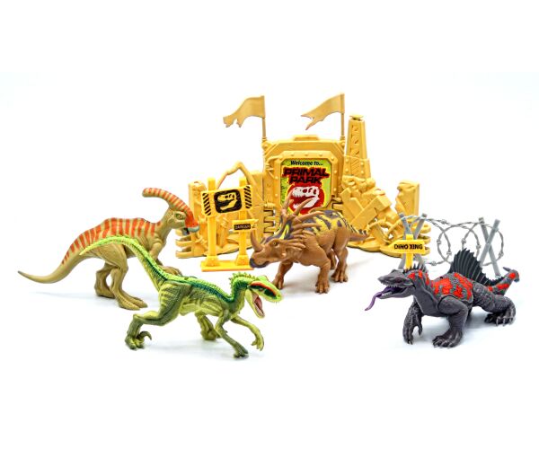 Primal Clash! Bitva dinosaurů 17 cm set