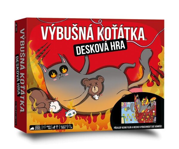 Výbušná koťátka: Desková hra