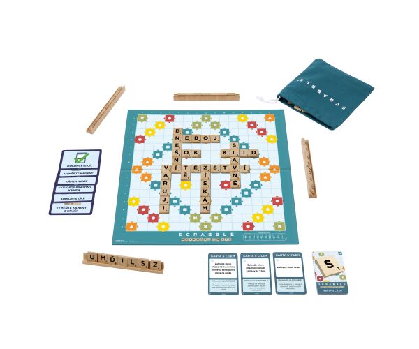 SCRABBLE DŘEVĚNÁ EDICE CZ
