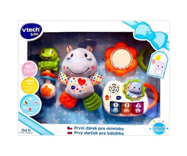 Vtech První dárek pro miminko (CZ) - modrý