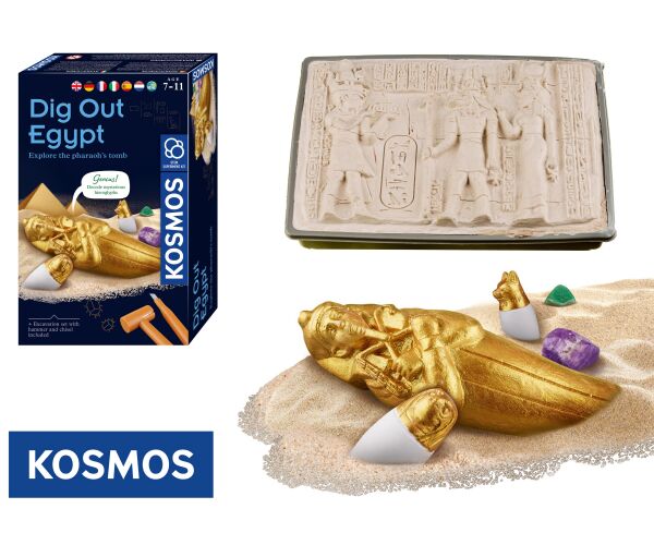 KOSMOS Egyptské vykopávky