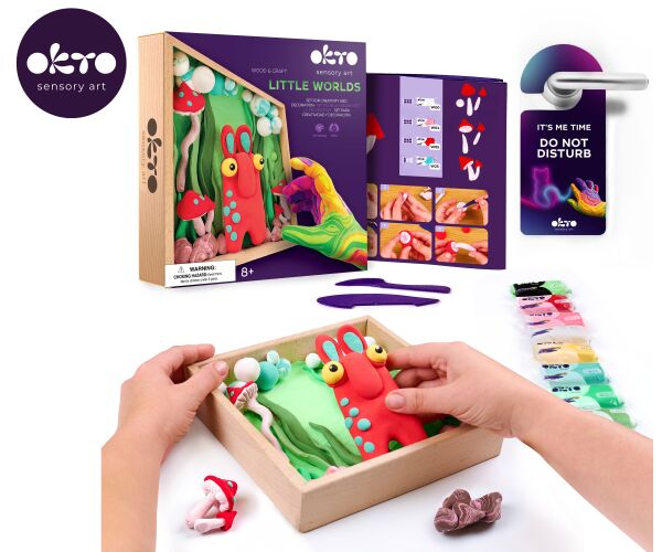 OKTO Modelování Malý svět v rámečku motiv 