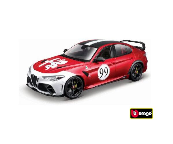 Bburago 1:18 Plus - Alfa Romeo Giulia GTAm - Met Red #99