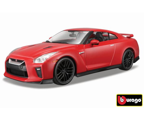 Bburago 1:24 Nissan GT-R Red