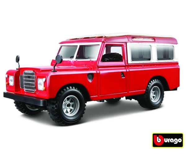 Bburago 1:24 Land Rover červená 18-22063