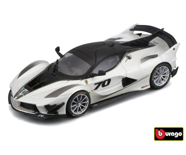 Bburago 1:43 Ferrari Racing FXX-K EVO 2017 white/black