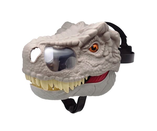 Maska na hlavu dinosaurus s efekty 28 cm