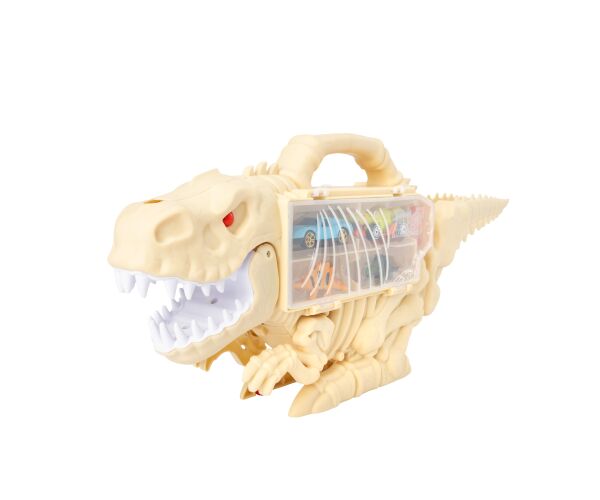 Dino s auty střílející 47 cm
