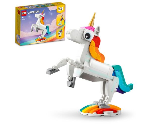 LEGO® Creator 3 v 1 31140 Kouzelný jednorožec
