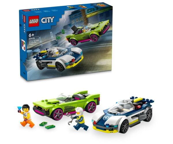 LEGO® City 60415 Honička policejního auta a sporťáku