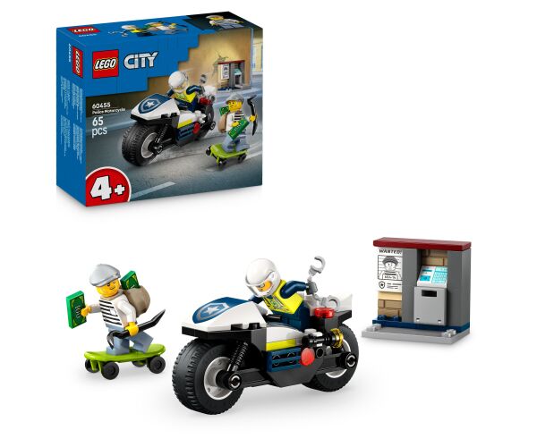 LEGO® City 60455 Honička na policejní motorce