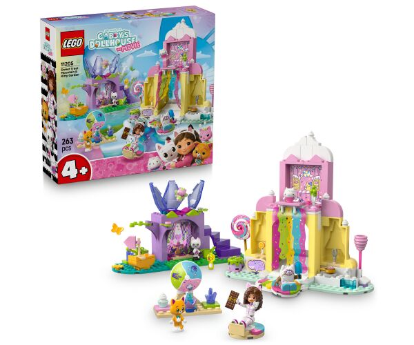 LEGO® Gábinin kouzelný domek 11205 Cukrová hora a Kočičí zahrádka