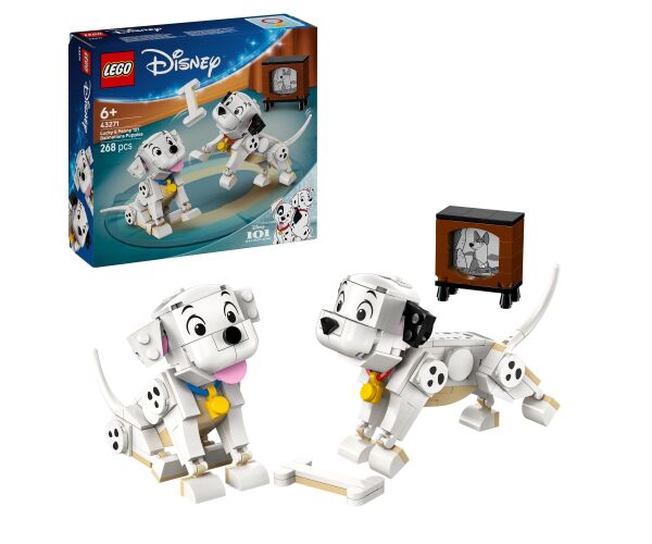 LEGO® - Disney 43271 Štěňátka Štístko a Penny z filmu 101 dalmatinů