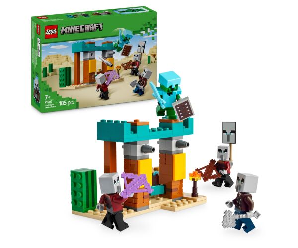 LEGO® Minecraft®  21267 Pouštní hlídka zákeřníků