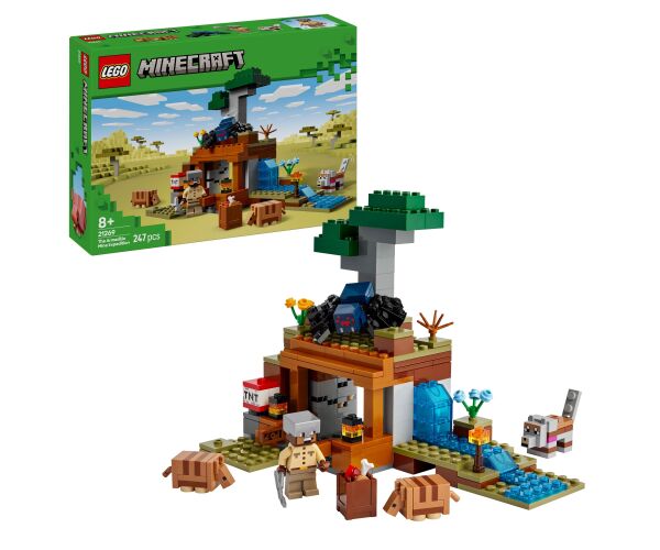 LEGO® Minecraft®  21269 Výprava do dolu a pásovec
