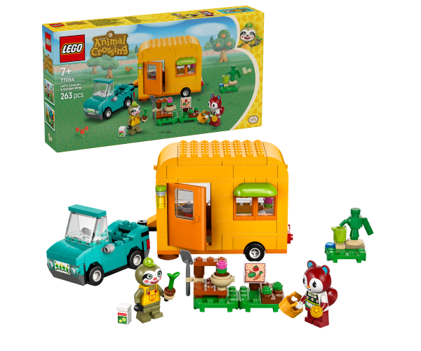LEGO® Animal Crossing™ 77054 Leif, karavan a zahradnictví