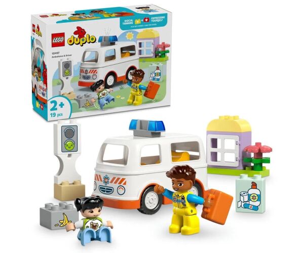 LEGO® DUPLO® 10447 Sanitka a řidič