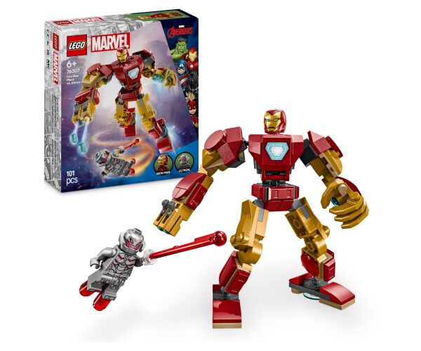 LEGO® Marvel 76307 Iron Man v robotickém obleku vs. Ultron
