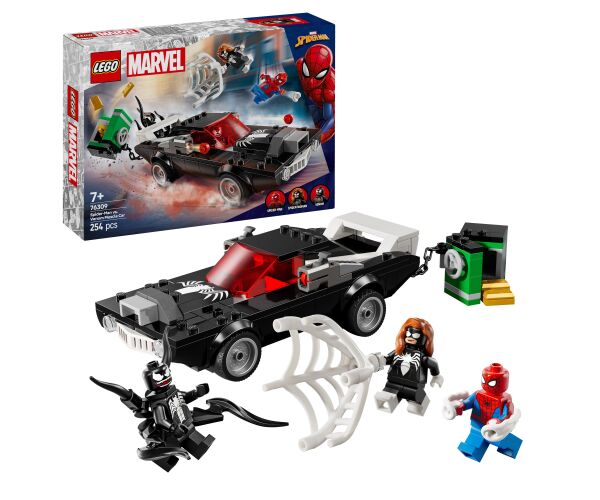 LEGO® Marvel 76309 Spider-Man vs. Venomův výkonný sporťák