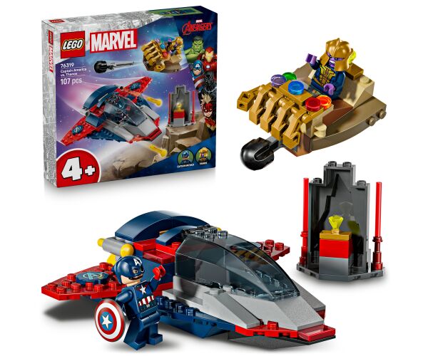 LEGO® Marvel 76319 Kapitán Amerika vs. Thanos