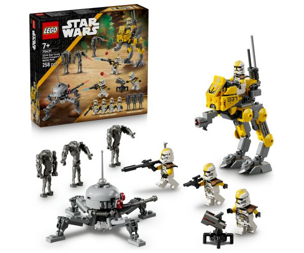 LEGO® Star Wars™ 75431 Bitevní balíček klonovaných vojáků z 327. hvězdného sboru