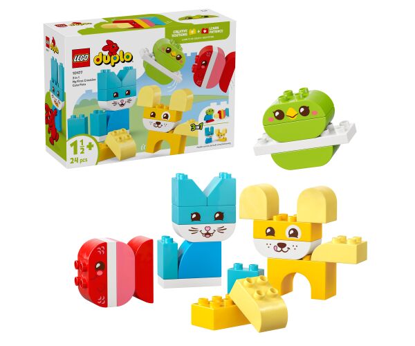 LEGO® DUPLO® 10477 Roztomilí kreativní mazlíčci 3 v 1