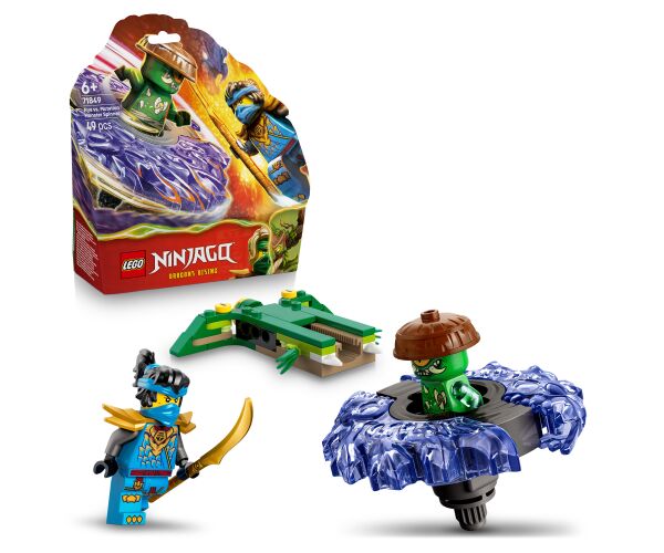 LEGO® NINJAGO® 71849 Nya vs. spinner zmutované příšery