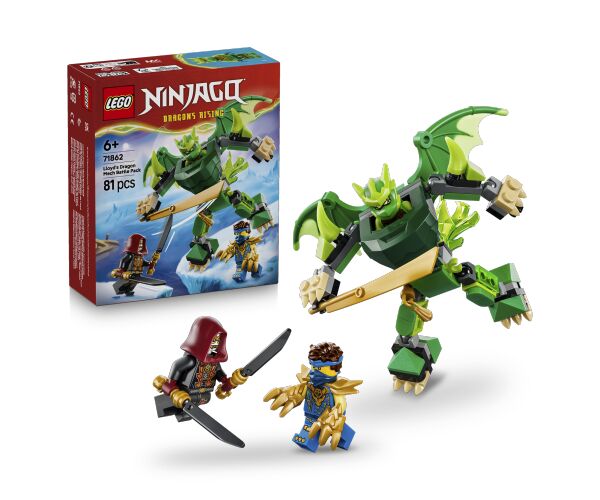 LEGO® NINJAGO® 71862 Bojový balíček: Lloydův dračí oblek