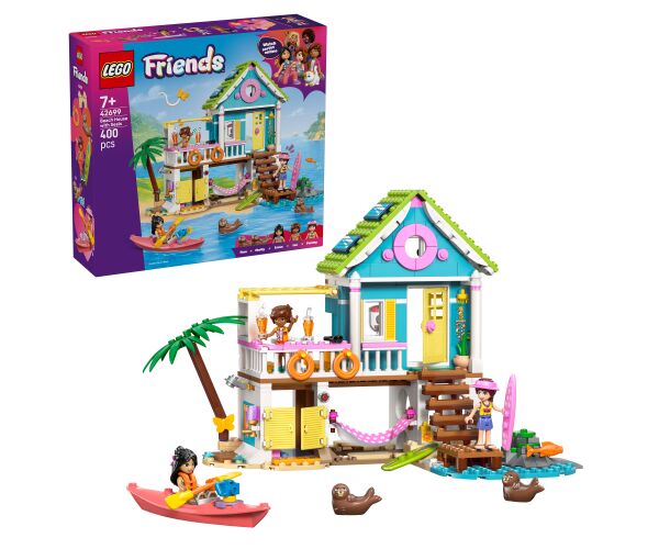 LEGO® Friends 42699 Plážový dům s tuleni
