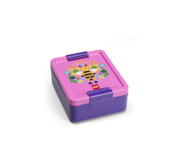LEGO Bee box na svačinu - fialová