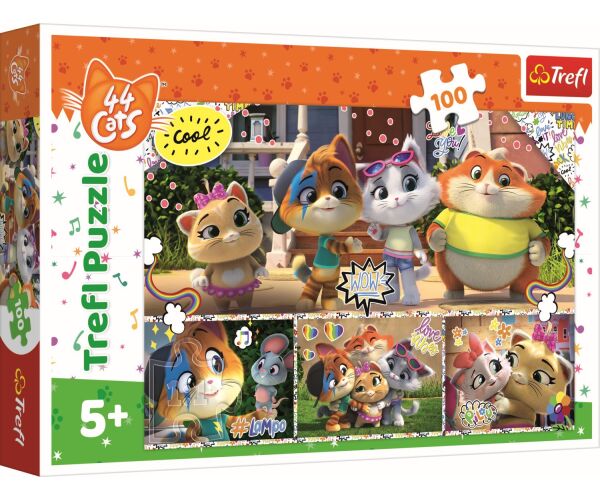 Trefl Puzzle 100 - Tým skvělých přátel