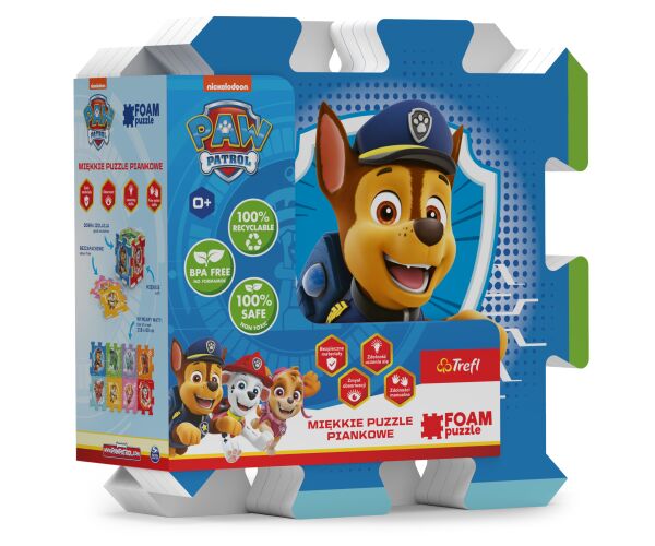 Trefl PĚNOVÉ PUZZLE - Paw Patrol