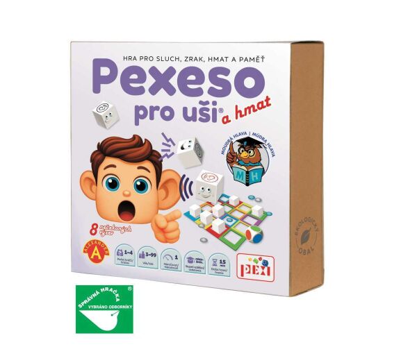 PEXI Pexeso pro uši a hmat