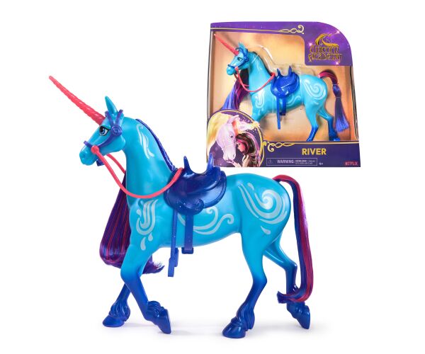 UNICORN ACADEMY ČESACÍ JEDNOROŽEC 28 CM RIVER