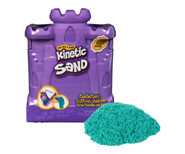 KINETIC SAND FORMA HRADU S TEKUTÝM PÍSKEM